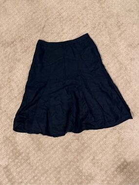Emma James A-Line Flare Midi Skirt